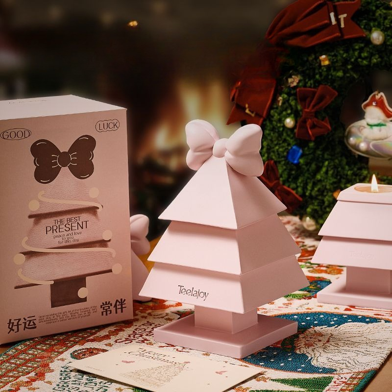 Home Fragrance Gift Set - クリスマスの香りのキャンドルギフトセット - お祝いの日や誕生日プレゼントに - ユニークな家の装飾と寝室用の香り