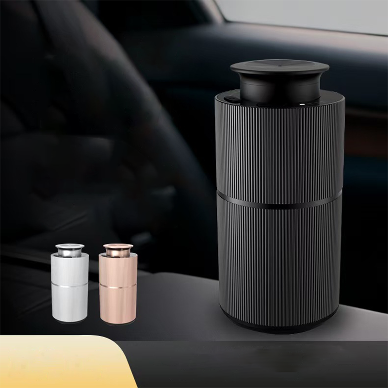 Home Fragrance Oils For Diffusers - メタルボディスマートカーディフューザー ポータブル充電式水なしアロマネブライザー 家庭用オフィス用エッセンシャルオイルフレグランスマシン