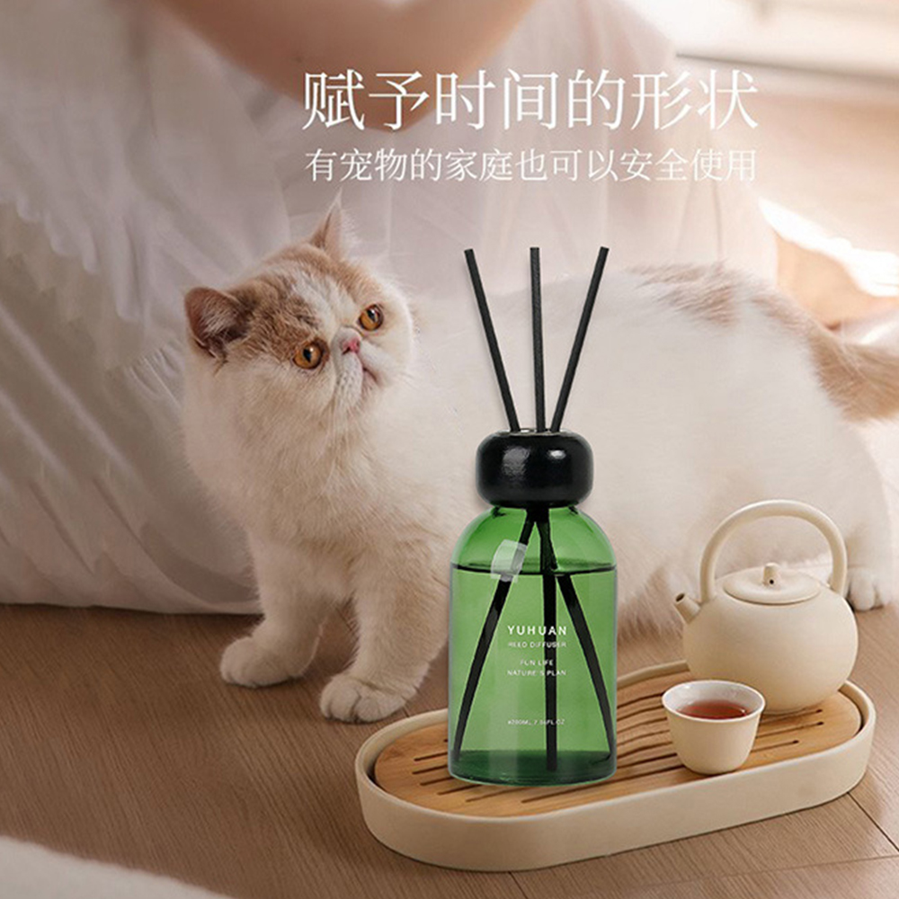 Home Fragrance Gift Set - ホットセール 200ml 火を使わないアロマセラピーエッセンシャルオイルセット リードディフューザー ホームフレグランス 室内装飾