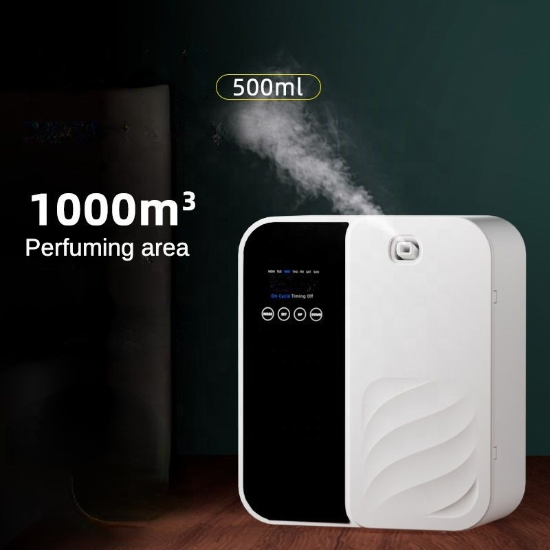 Home Fragrance Hotel Collection - 500ml エッセンシャルオイルアロマディフューザー ホームフレグランス エアセントマシン Bluetoothアプリ制御 1000立方メートル対応