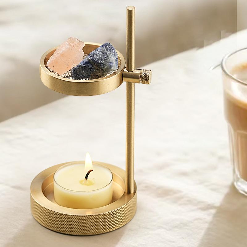エッセンシャルオイルバーナーキャンドルスタンド、ワックスメル - Wax Melt Burner のレビューと価格