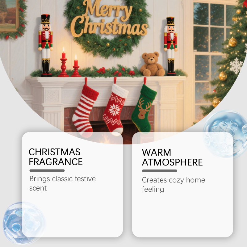 クリスマスフレグランスオイルセット 6本入り ホリデー香り  - Home Fragrance Gift Set のレビューと価格