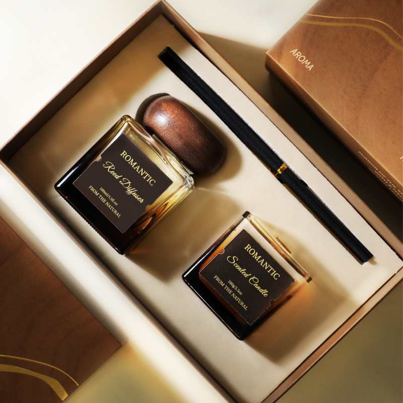 火を使わないアロマセラピーギフトボックス、エッセンシャルオイ - Home Fragrance Gift Set のレビューと価格