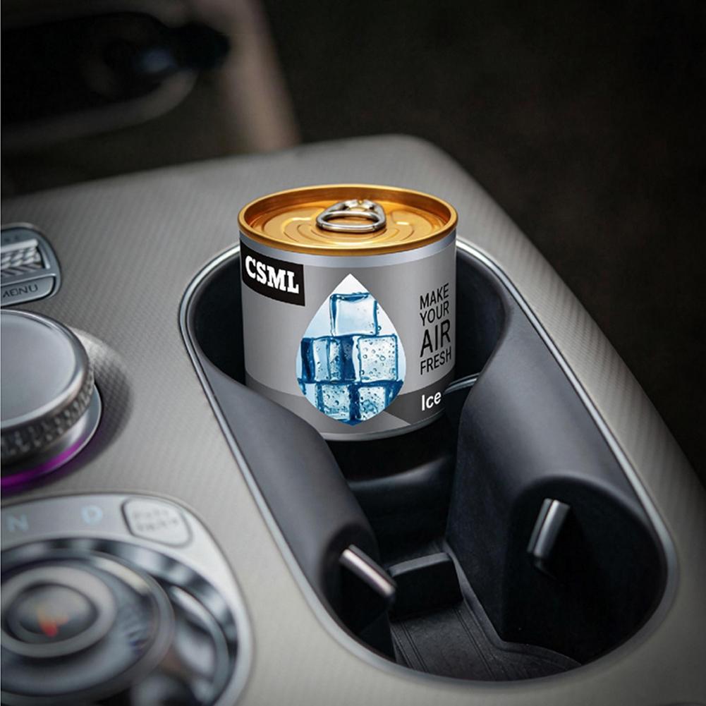 車用固形エアフレッシュナー、バブルガムの香り、オーガニック缶 - Home Fragrance Janzen のレビューと価格