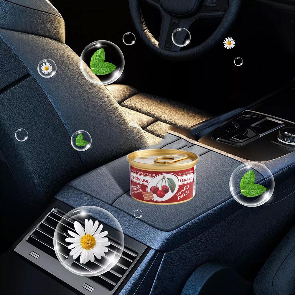 車の芳香剤バブルガムの香りオーガニック缶消臭剤エッセンシャル - Home Fragrance Long Lasting のレビューと価格