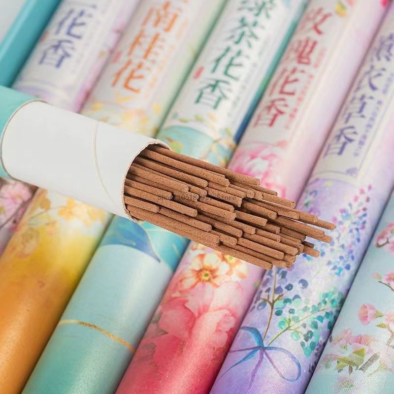 7種類の天然植物の花の香りスティックインセンスギフトボックス - Home Fragrance Gift Set のレビューと価格