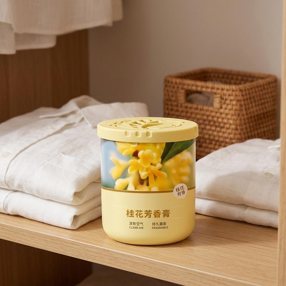 固形芳香剤 キンモクセイの香り フレグランスクリーム 家庭用 - Home Fragrance Janzen のレビューと価格