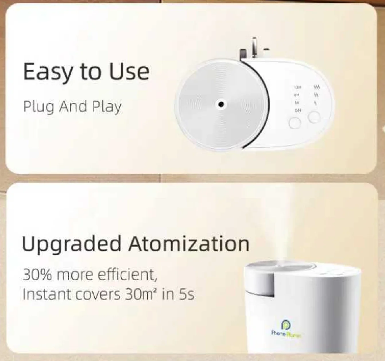 新型ホットスマートルームフレグランスディフューザー ミニ壁掛 - Home Fragrance Hotel のレビューと価格